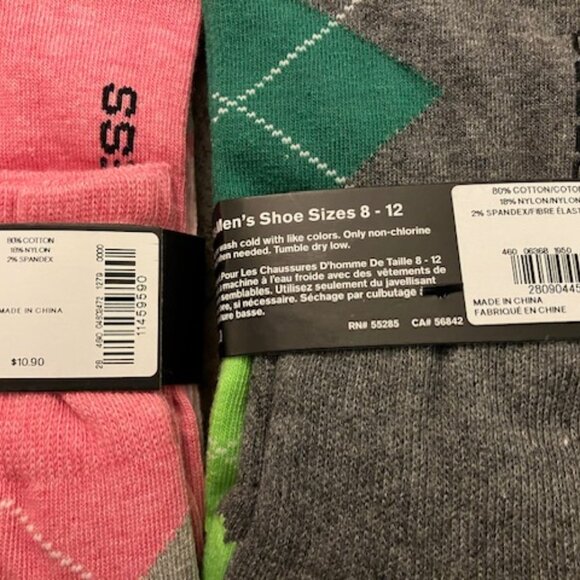 Men Express Argyle Socks - Wicked color - Picture 3 of 3